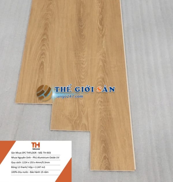 Sàn nhựa hèm khóa TH Floor 4mm - TH-903 - Sàn gỗ 247